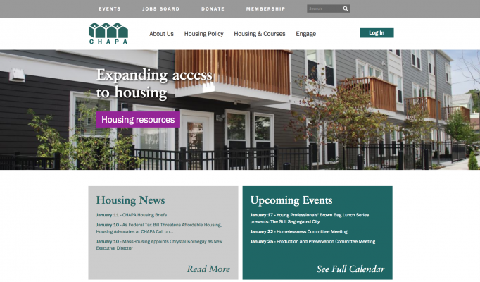 Home Page Screenshot